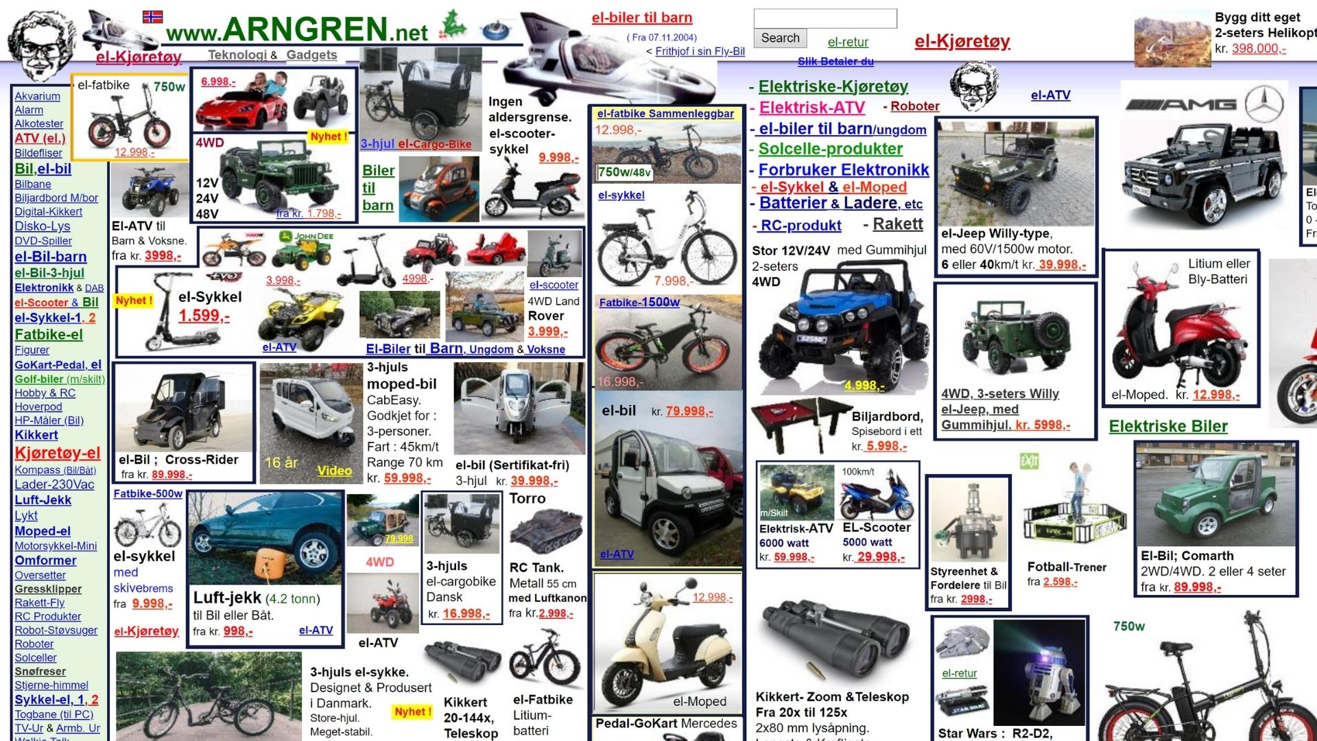 Bad Website Design Navigation
