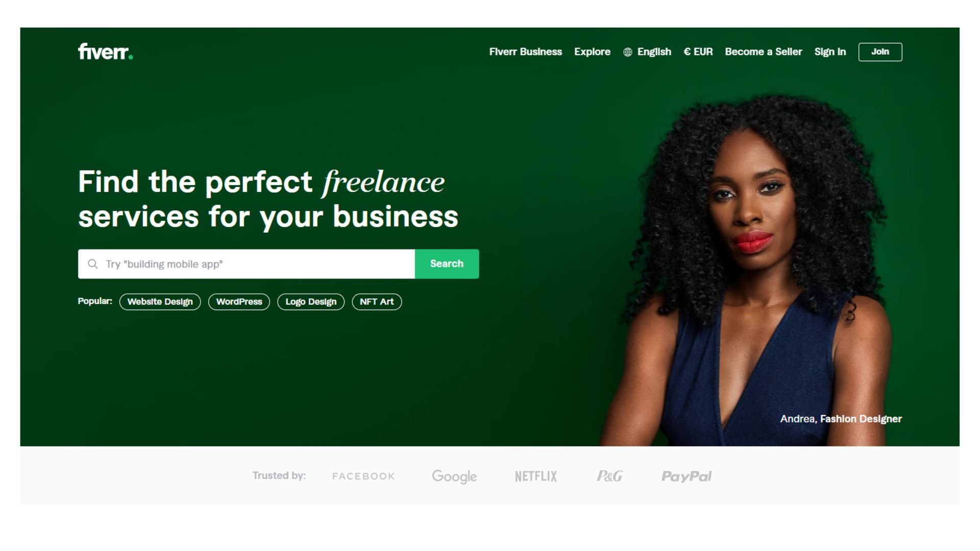 Looking for Web Design freelancer