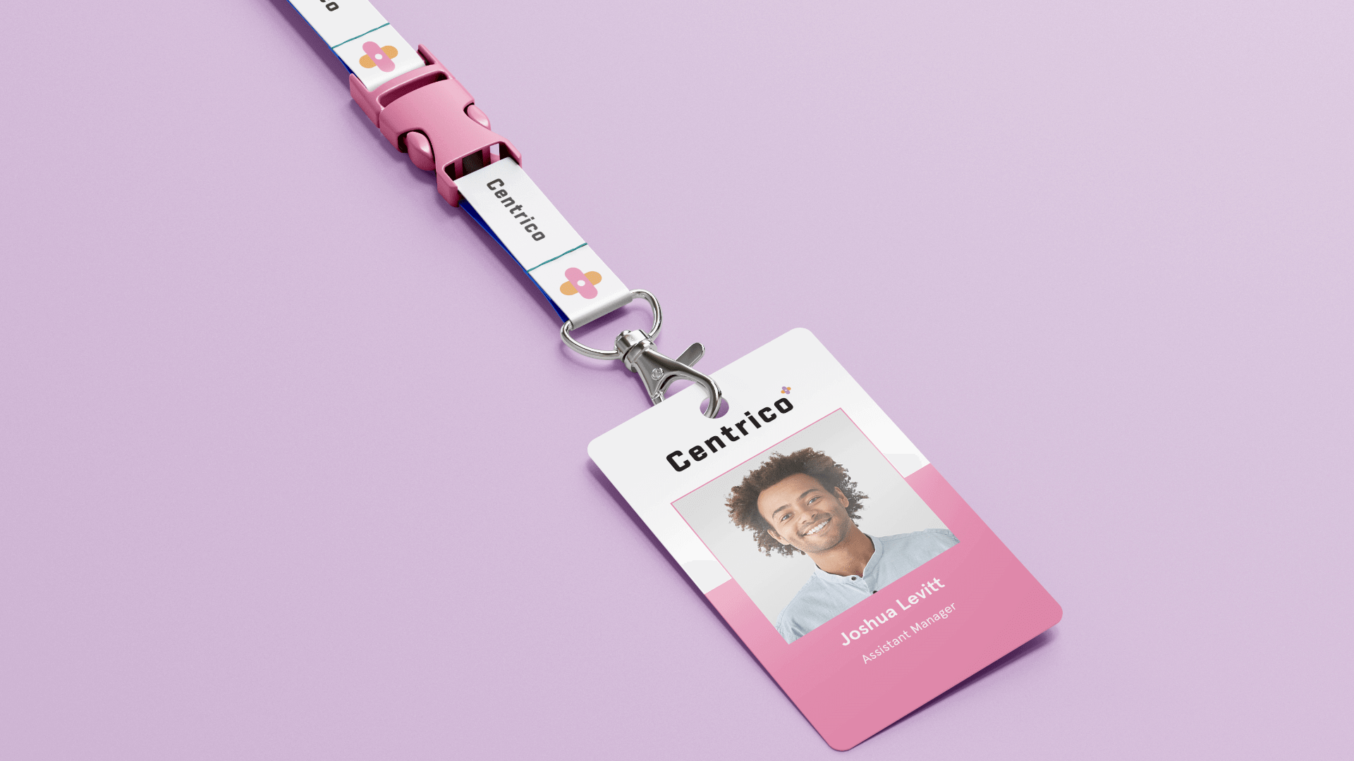 Pharma company name tag design