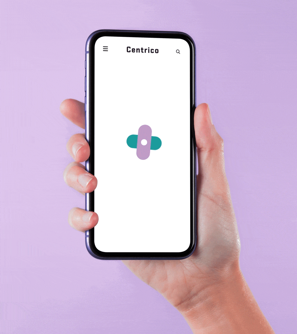 Pharma website design loading page